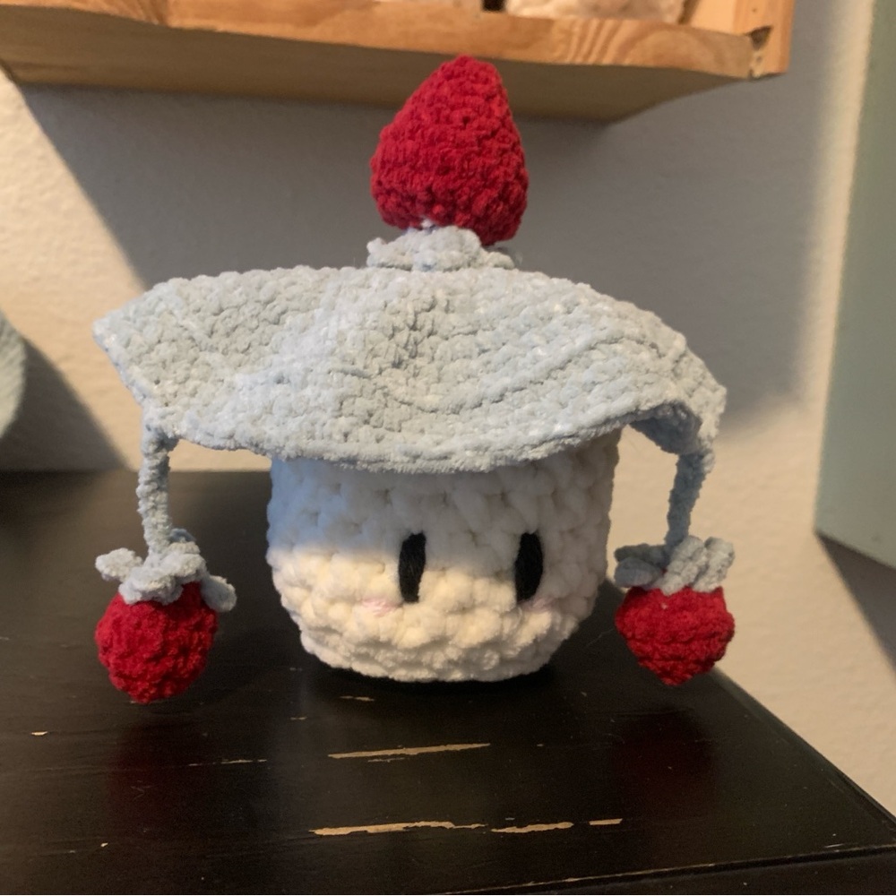 Handmade Strawberry Mushie